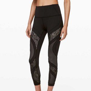 Lululemon Wunder Under High-Rise Tight 25" *Lace Size 4